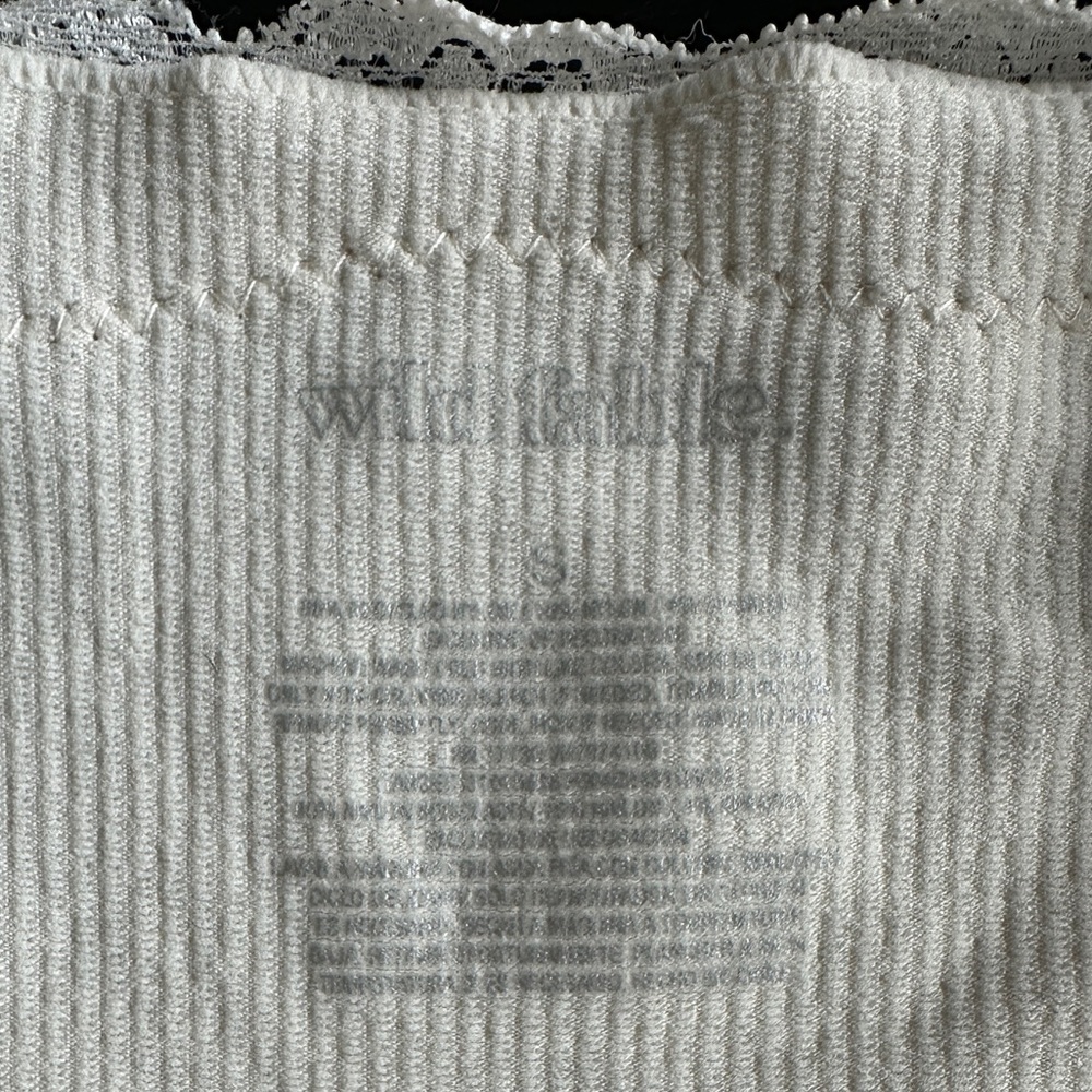 Wild Fable Ribbed Tank Small - Picture 4 of 4